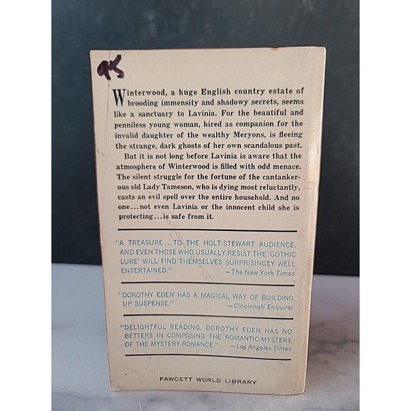 Winterwood By Dorothy Eden Paperback - Picture 9 of 10